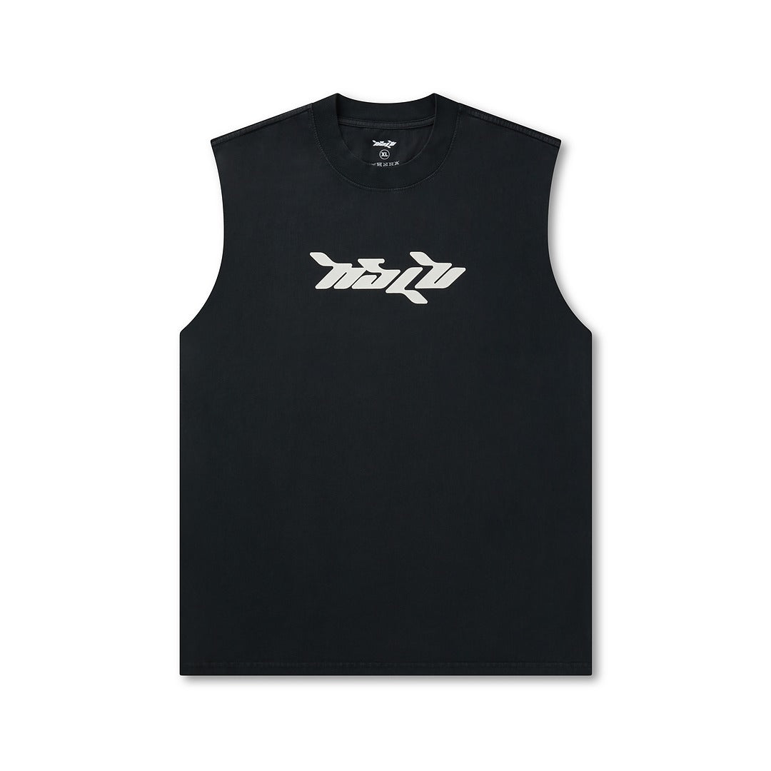 HULKOGAN VEST // WASHED BLACK