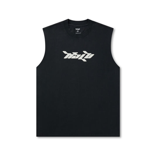 HULKOGAN VEST // WASHED BLACK