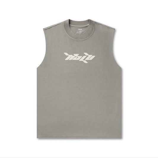 HULKOGAN VEST // WASHED GREY