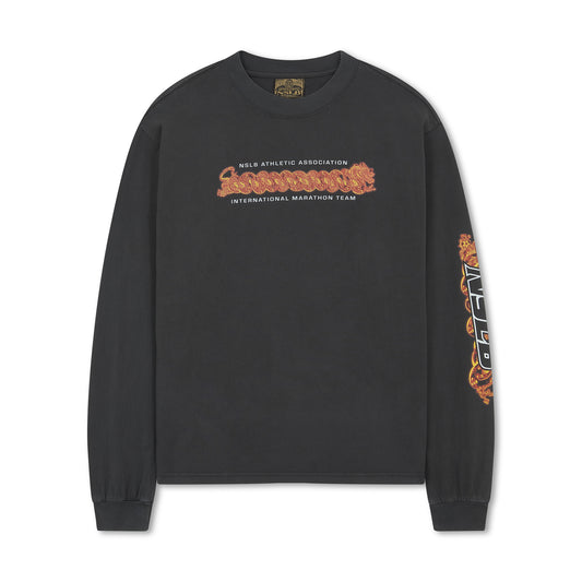 DRAGON LONG SLEEVE // BLK