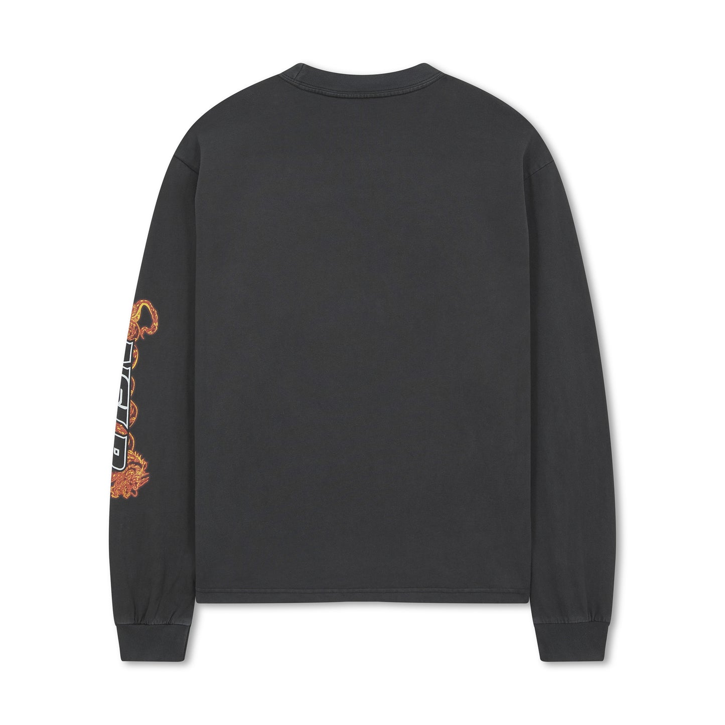 DRAGON LONG SLEEVE // BLK