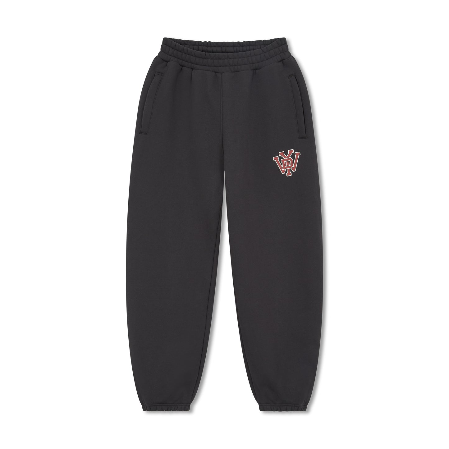YWD MONOGRAM PANTS // BLK