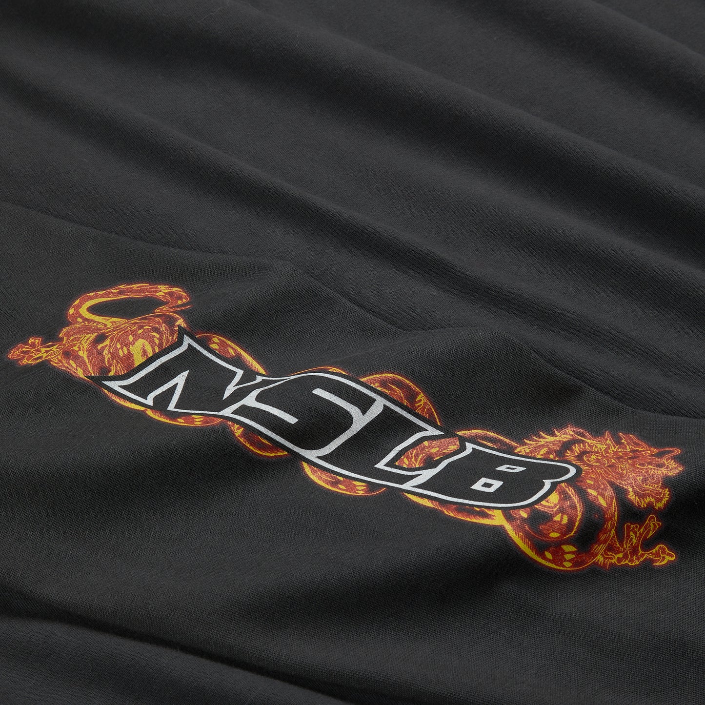 DRAGON LONG SLEEVE // BLK