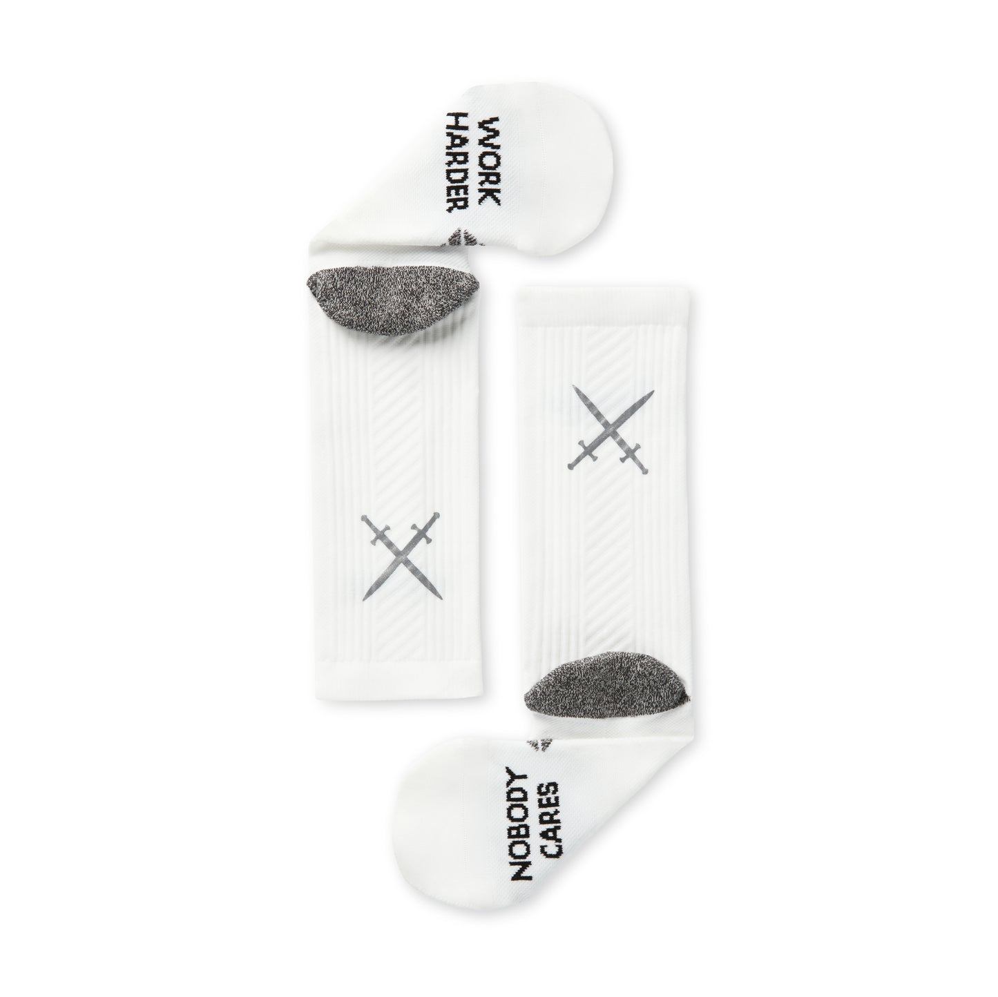 UK 3-6 PERFORMANCE SOCKS V2 // WHITE