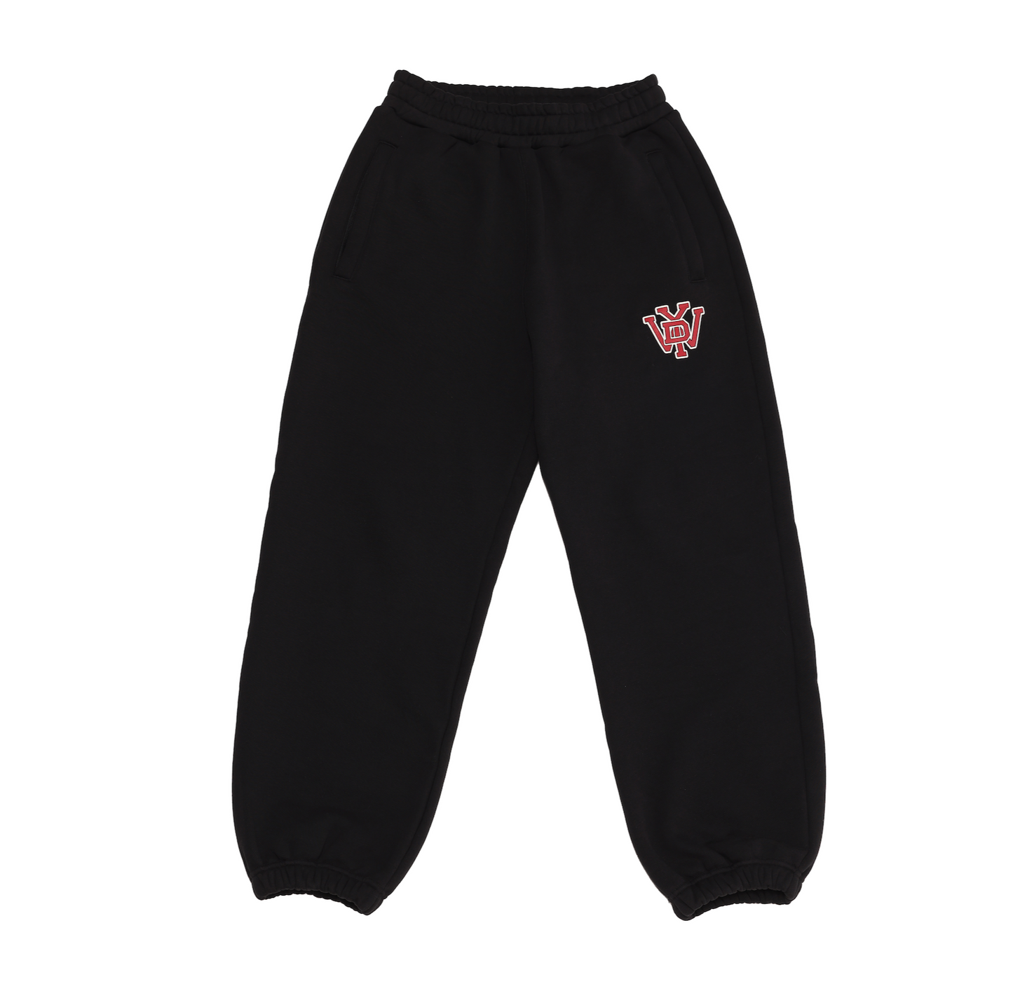 YWD MONOGRAM PANTS // BLK